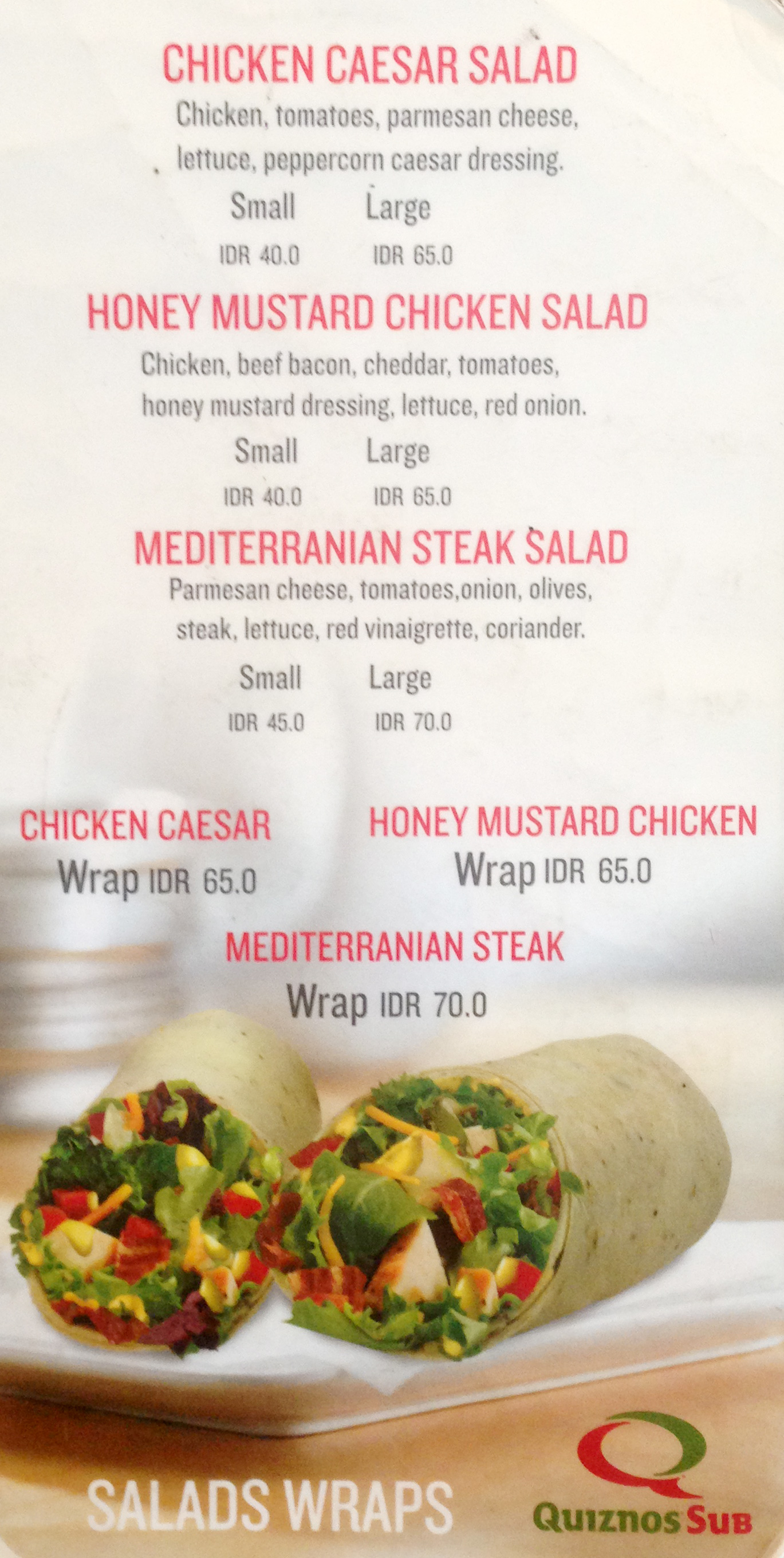 Quiznos Sub Menteng