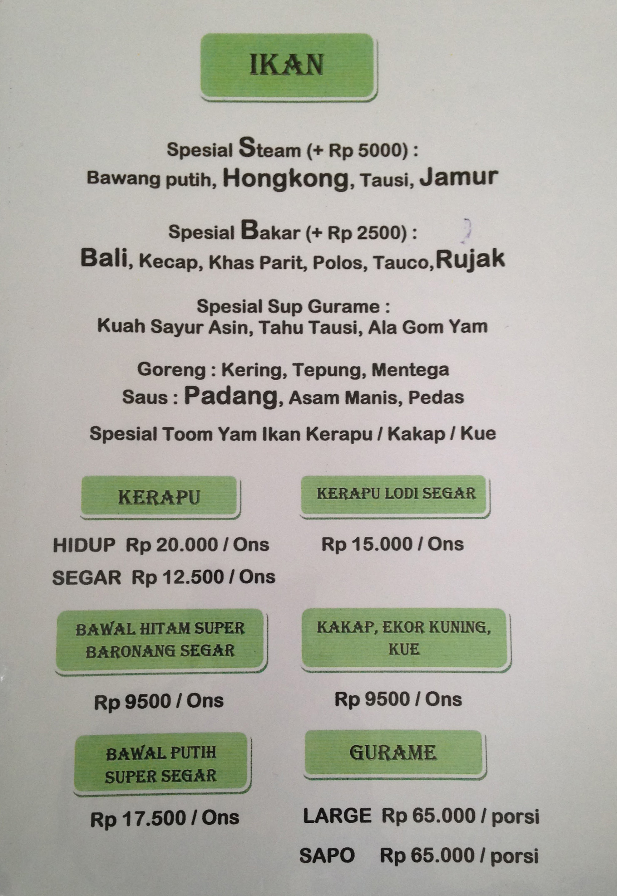 Parit 9 Seafood Riau
