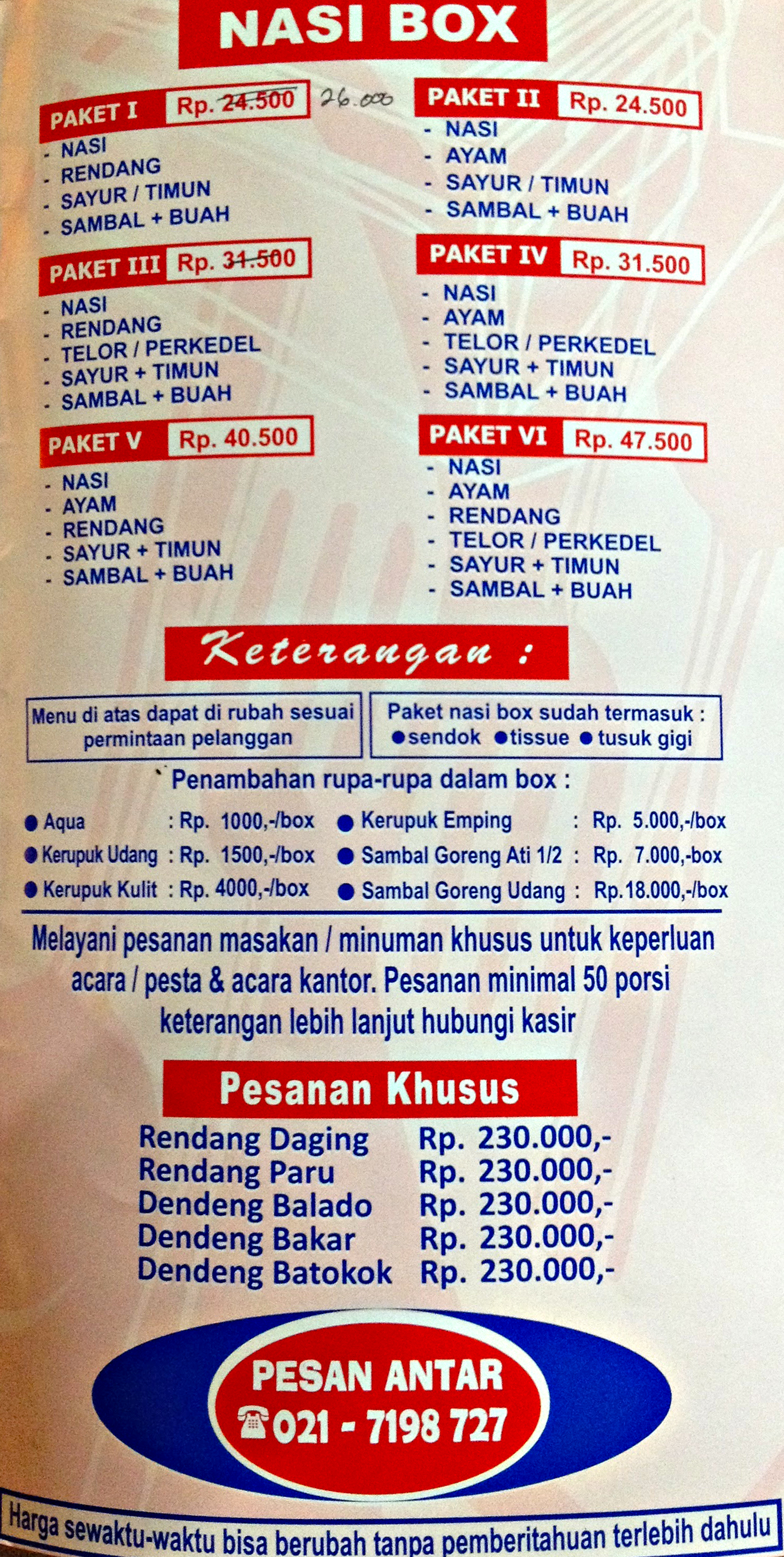 Restoran Sederhana Cinere