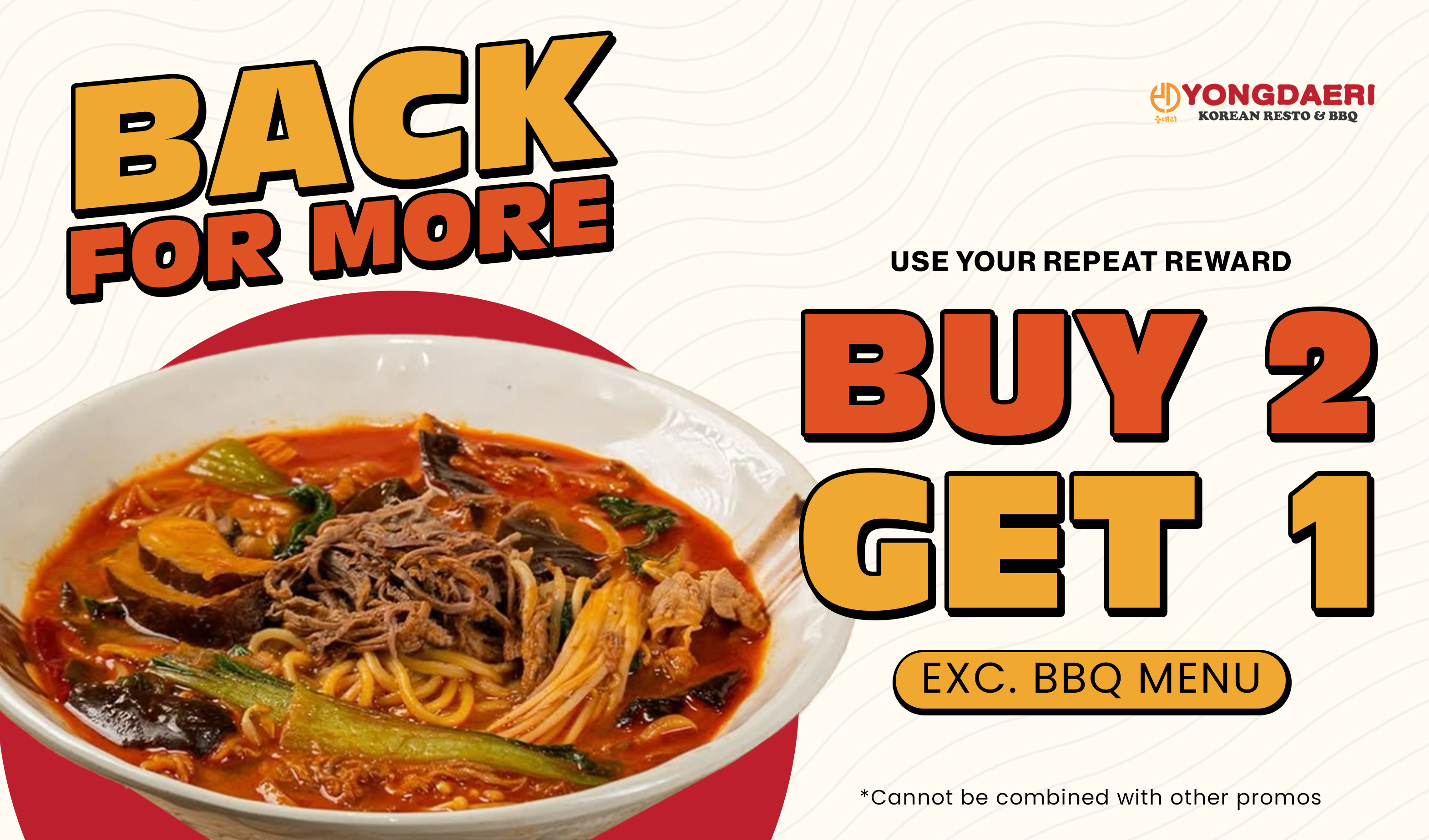 Yongdaeri Korean Resto & BBQ Neo Soho - promo 2