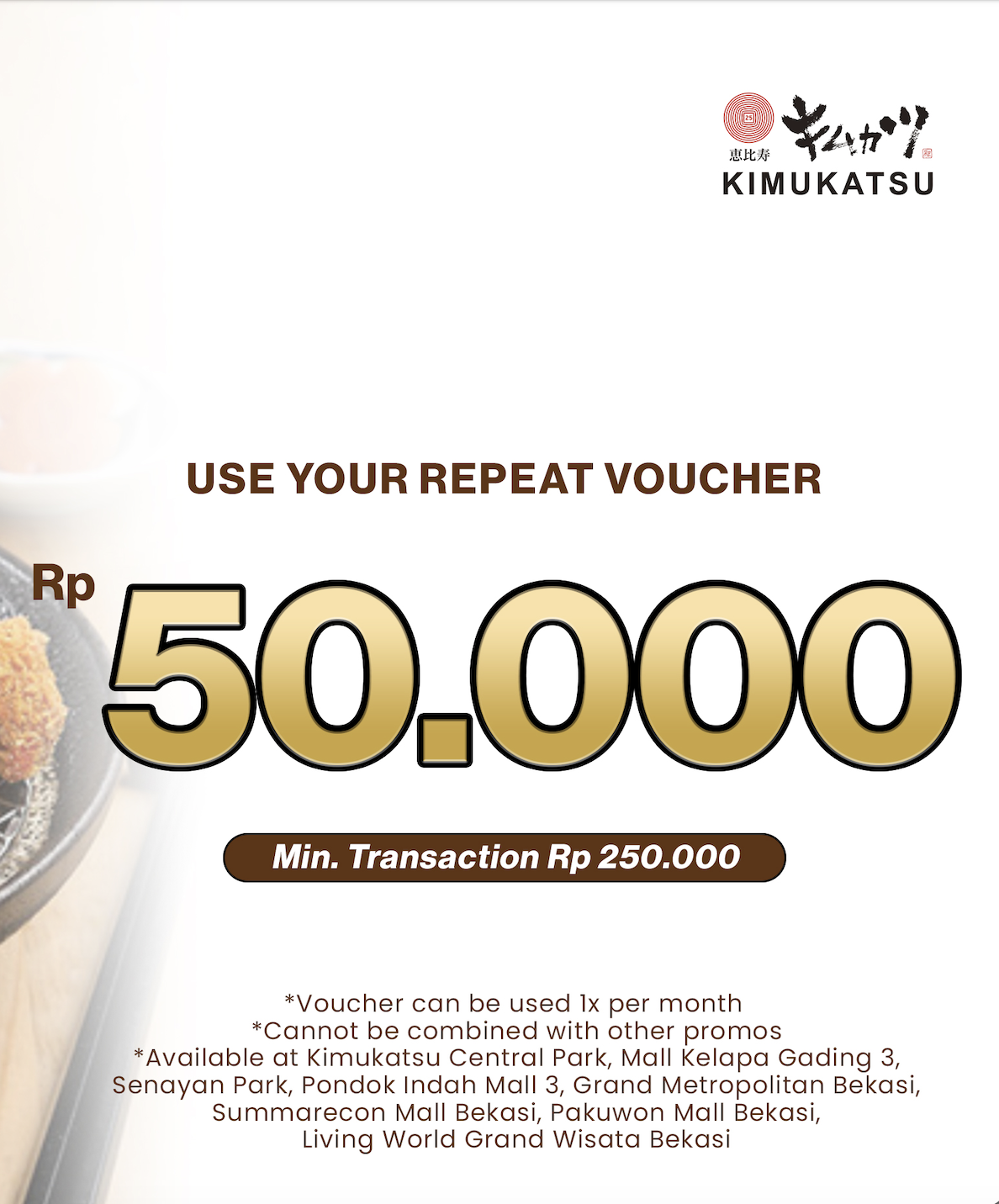 Kimukatsu Pondok Indah Mall 3 - promo 0