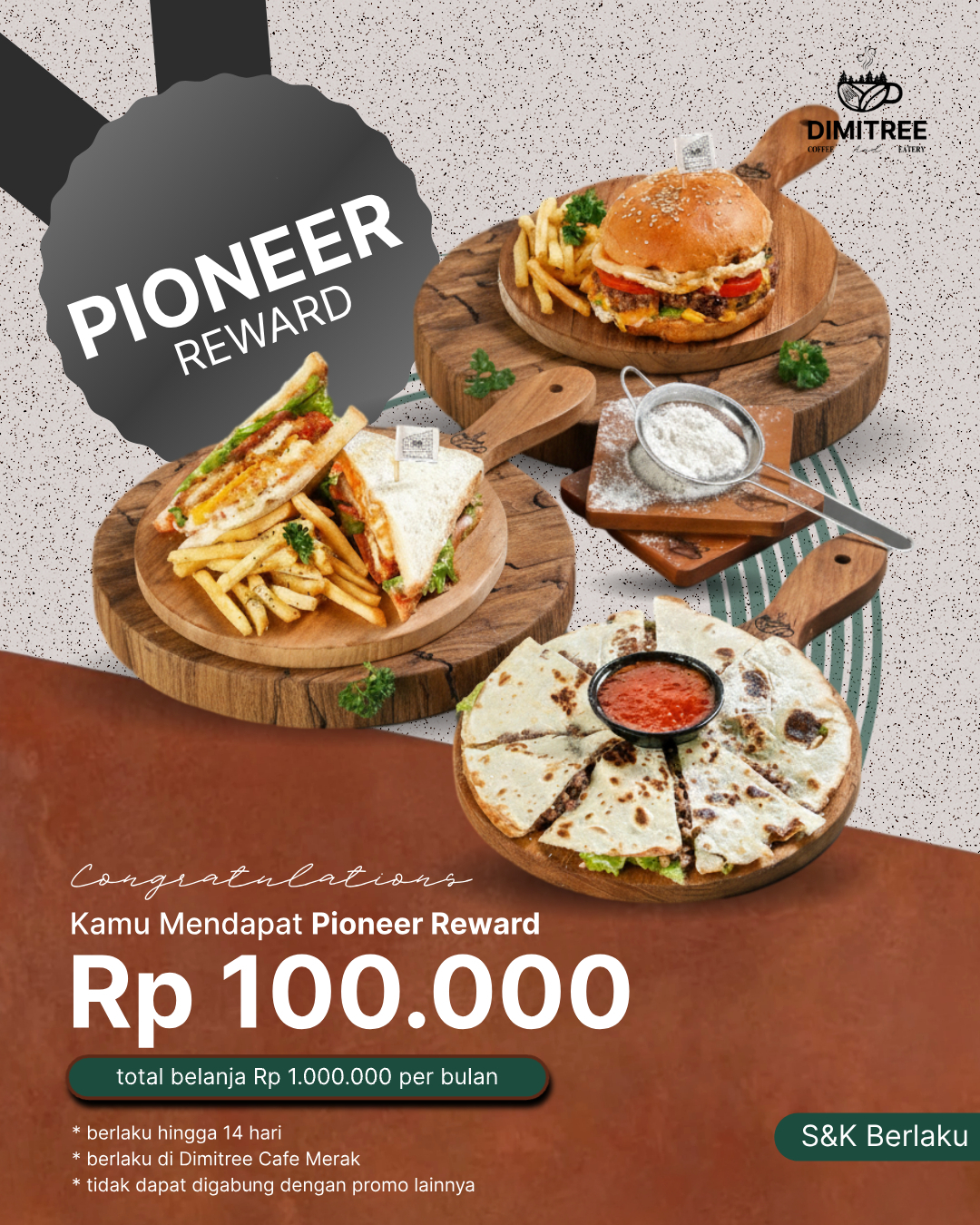 Dimitree Cafe - promo 2