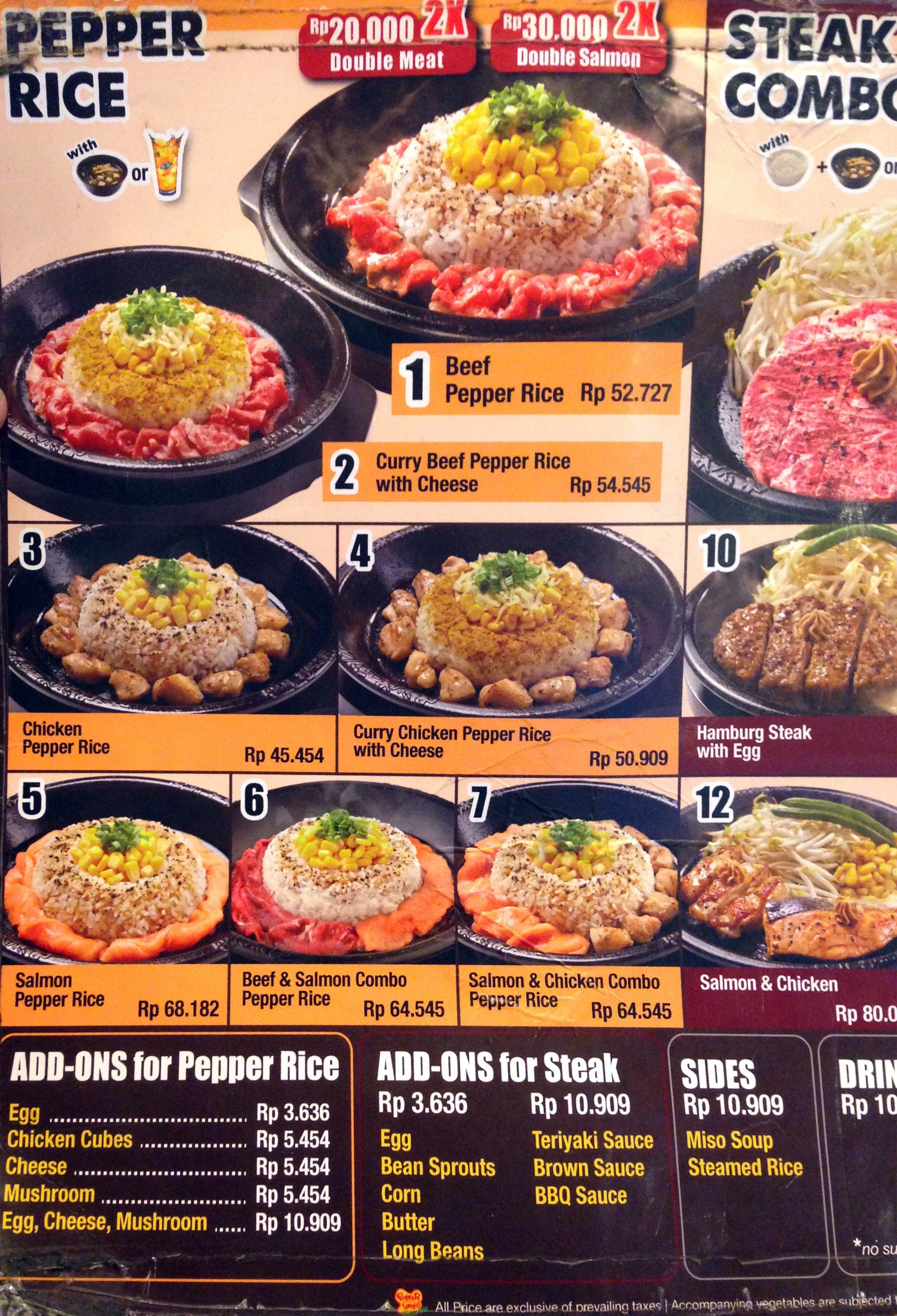 Pepper Lunch Promo, Promotion of Pepper Lunch, Pondok Indah, Jakarta -  Qraved Indonesia