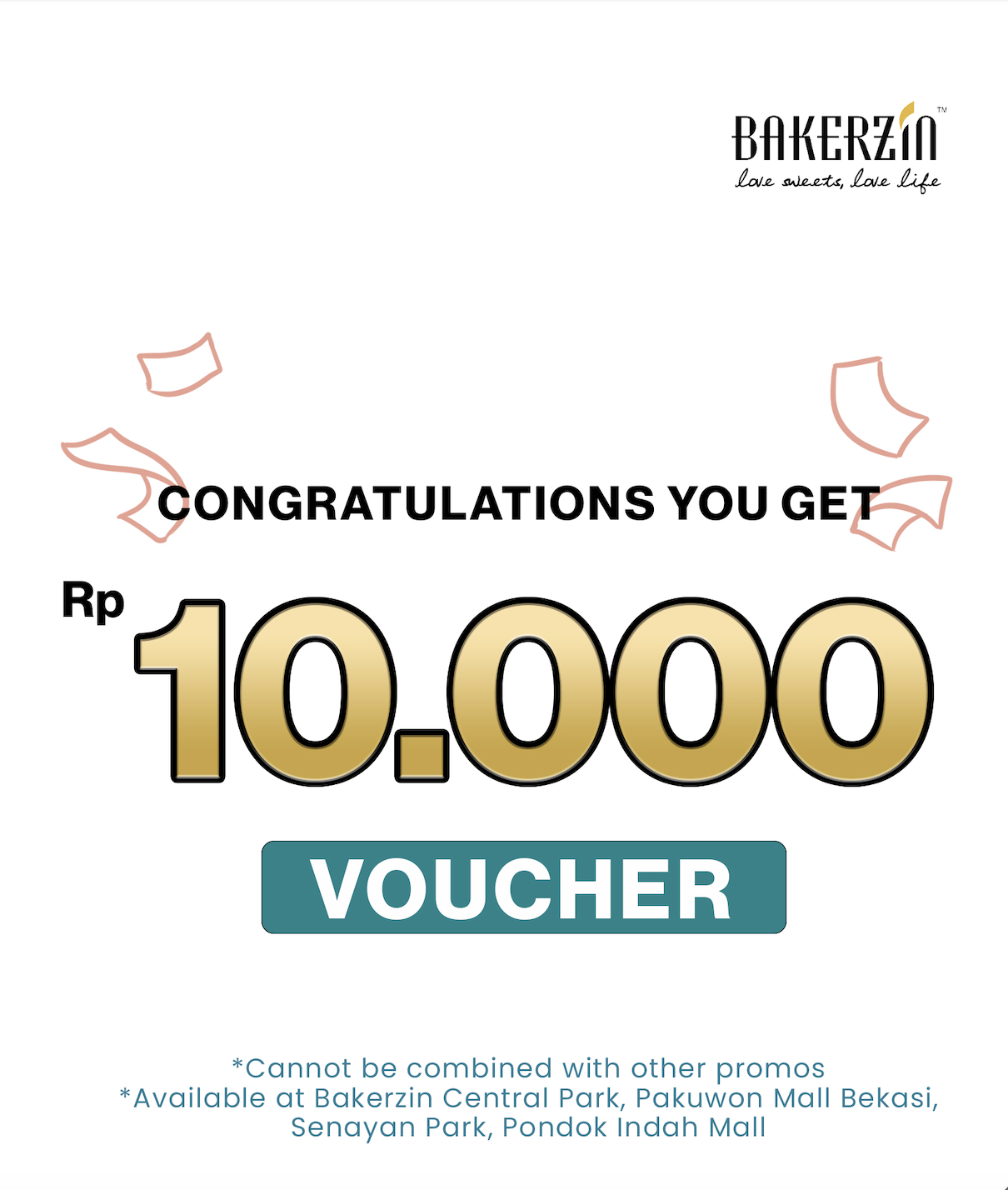 Bakerzin Pondok Indah Mall - promo 2