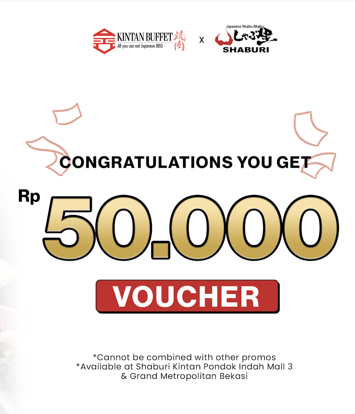 Shaburi Kintan Pondok Indah Mall 3 - promo 0