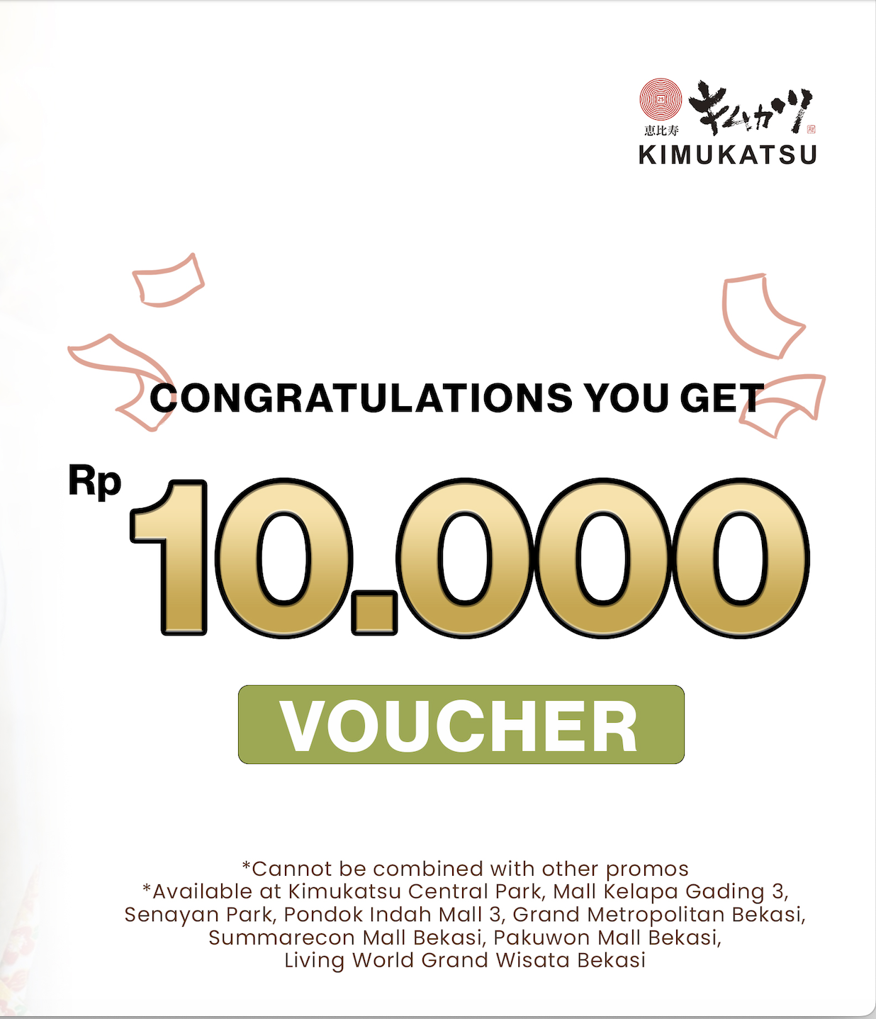 Kimukatsu Pondok Indah Mall 3 - promo 1