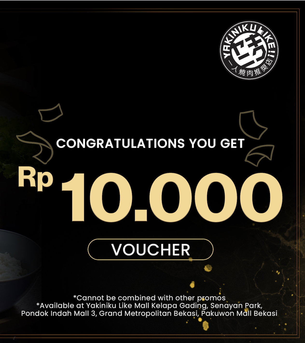 Yakiniku Like Pondok Indah Mall 3 - promo 1