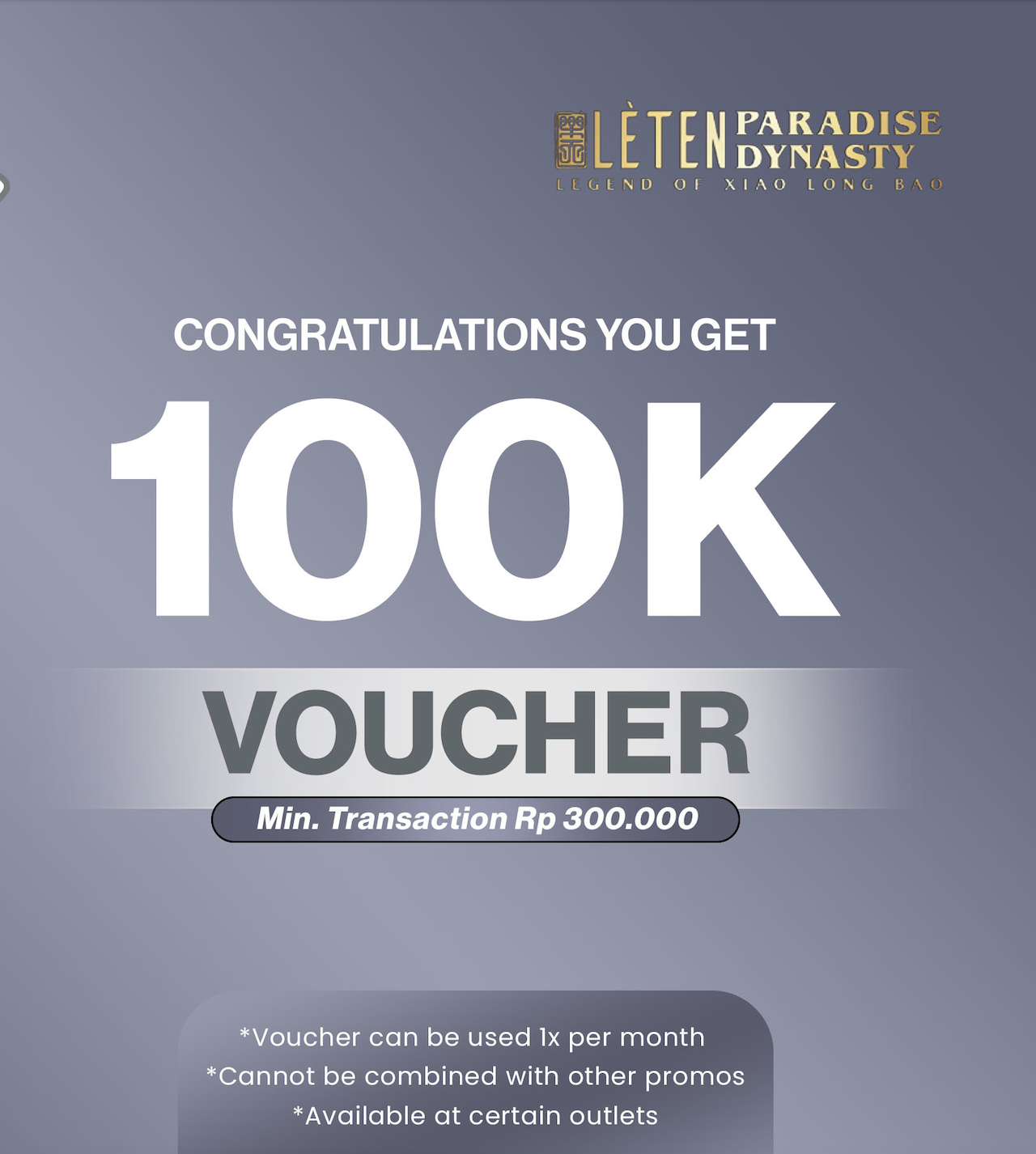 LETEN Pondok Indah Mall 3 - promo 0