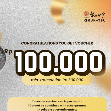 Kimukatsu Pondok Indah Mall 3 - promo 1