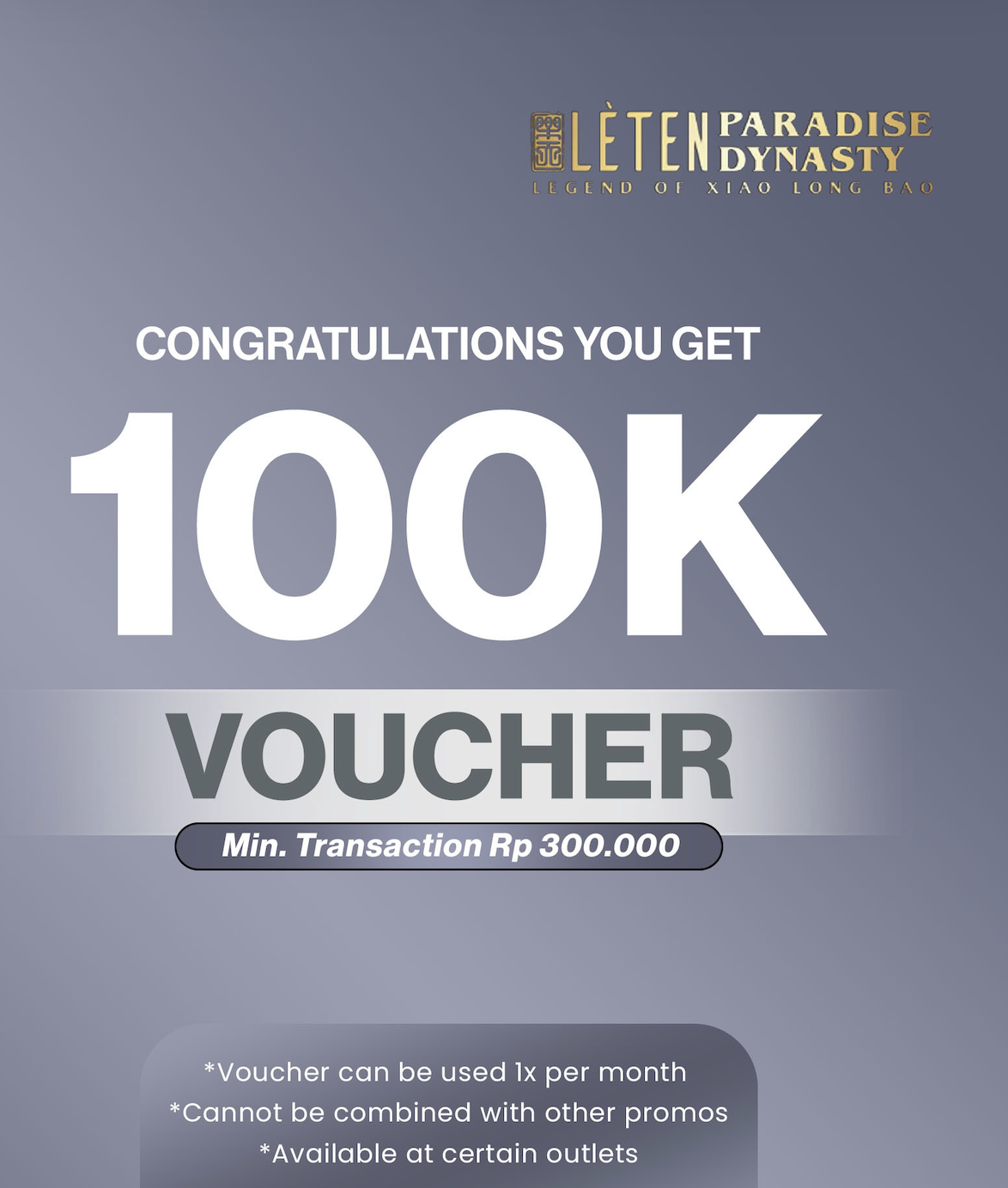 LETEN Pondok Indah Mall 3 - promo 0