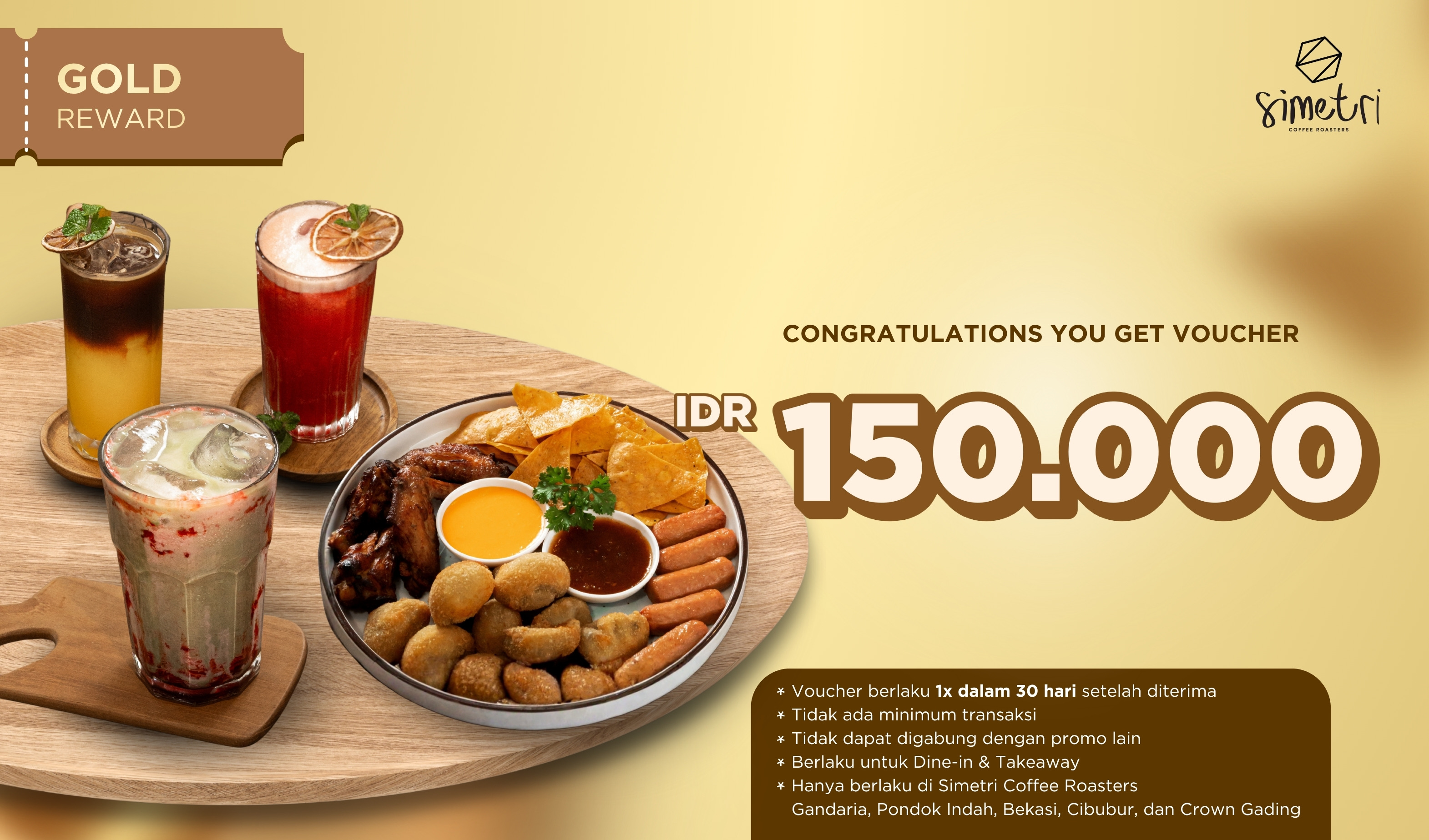 Simetri Coffee Roasters - Bekasi - promo 1