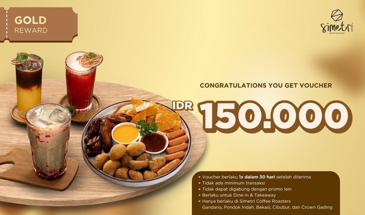 Simetri Coffee Roasters - Cibubur - promo 1