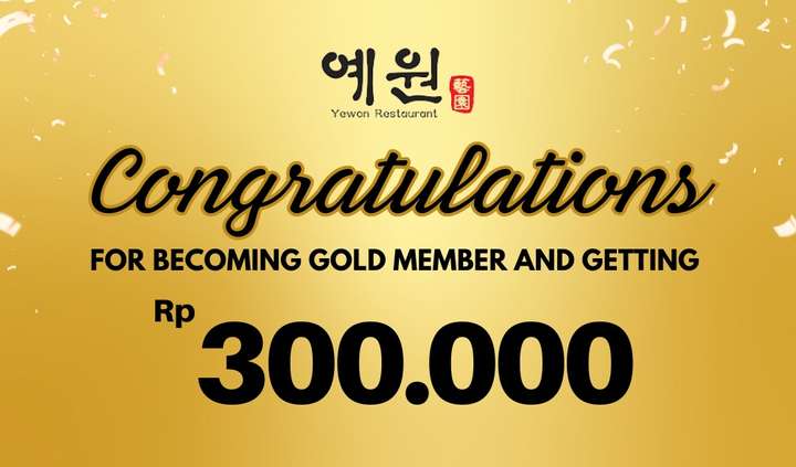 YE WON Korean Restaurant - promo 2