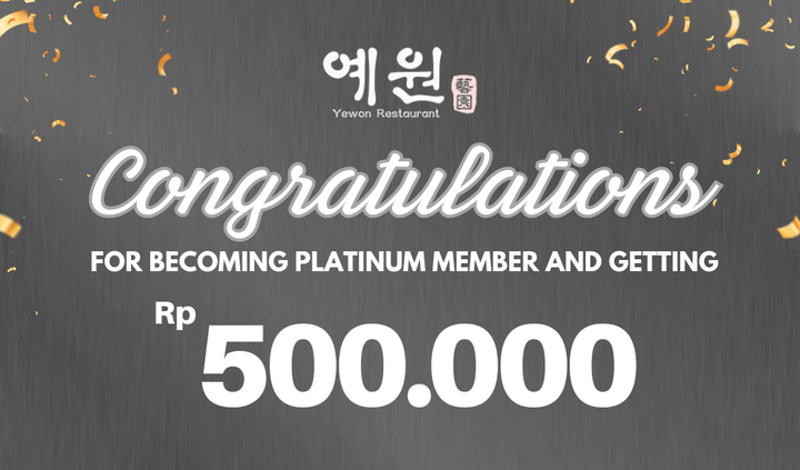 YE WON Korean Restaurant - promo 1