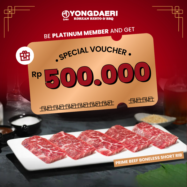 Yongdaeri Korean Resto & BBQ SCBD - promo 0